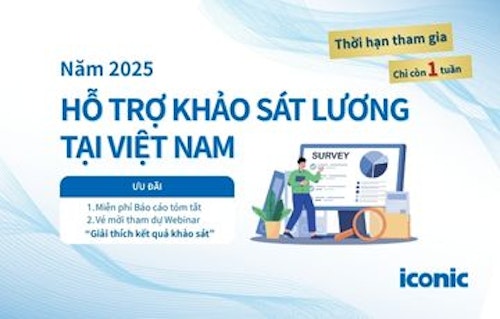 【Còn 1 tuần】Đăng ký ngay｜Khảo sát lương 2025 (Hạn cuối: 31/07)