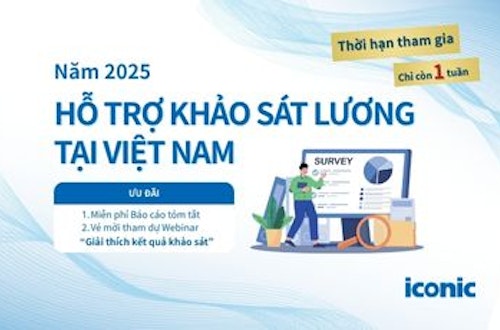 【Còn 1 tuần】Đăng ký ngay|Khảo sát lương 2025 (Hạn cuối: 31/07)