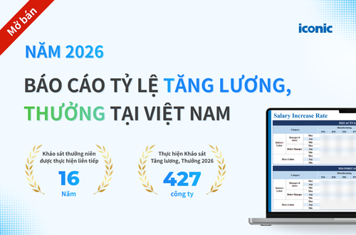 Chính thức mở bán Báo cáo Tỷ lệ Tăng lương, Thưởng tại Việt Nam 2026