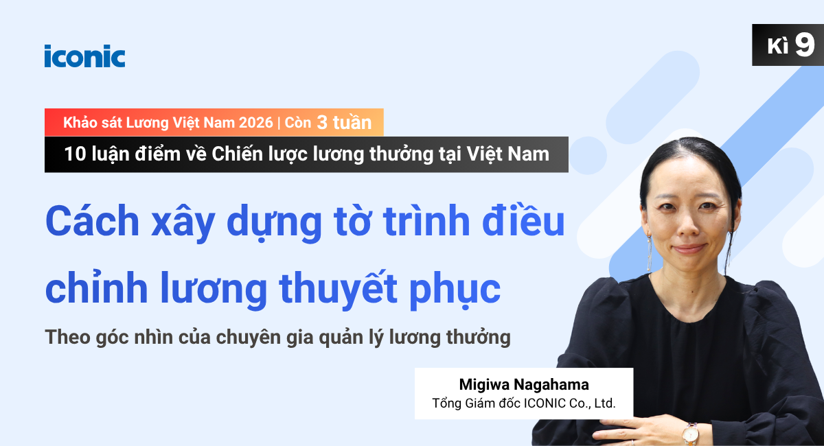 Kỳ 9 | Cách xây dựng tờ trình điều chỉnh lương thuyết phục