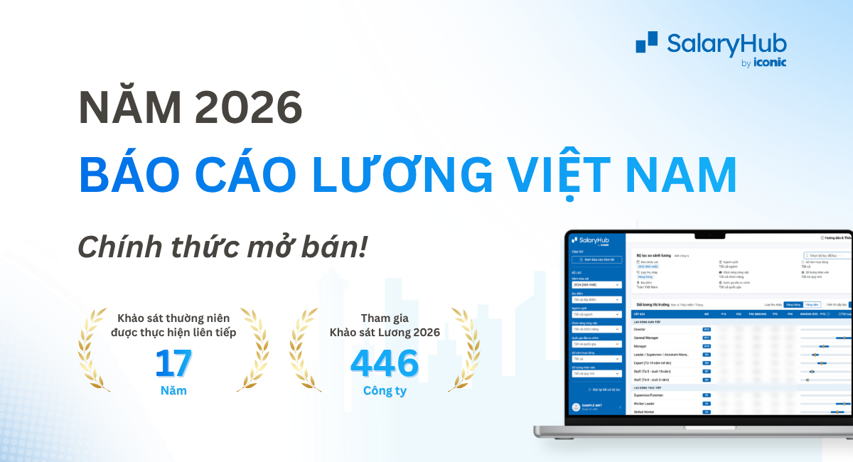 DỮ LIỆU KHẢO SÁT LƯƠNG 2026 CHÍNH THỨC PHÁT HÀNH