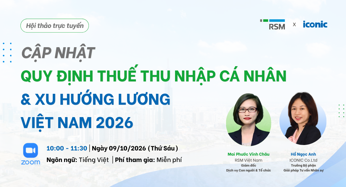 CẬP NHẬT QUY ĐỊNH THUẾ THU NHẬP CÁ NHÂN & XU HƯỚNG LƯƠNG VIỆT NAM 2026