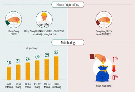 Bảo hiểm xã hội, Bảo hiểm y tế, Bảo hiểm thất nghiệp