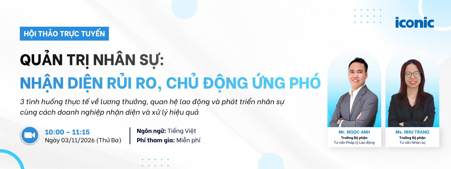Hội thảo "Quản trị Nhân sự: Nhận diện rủi ro - Chủ động ứng phó"