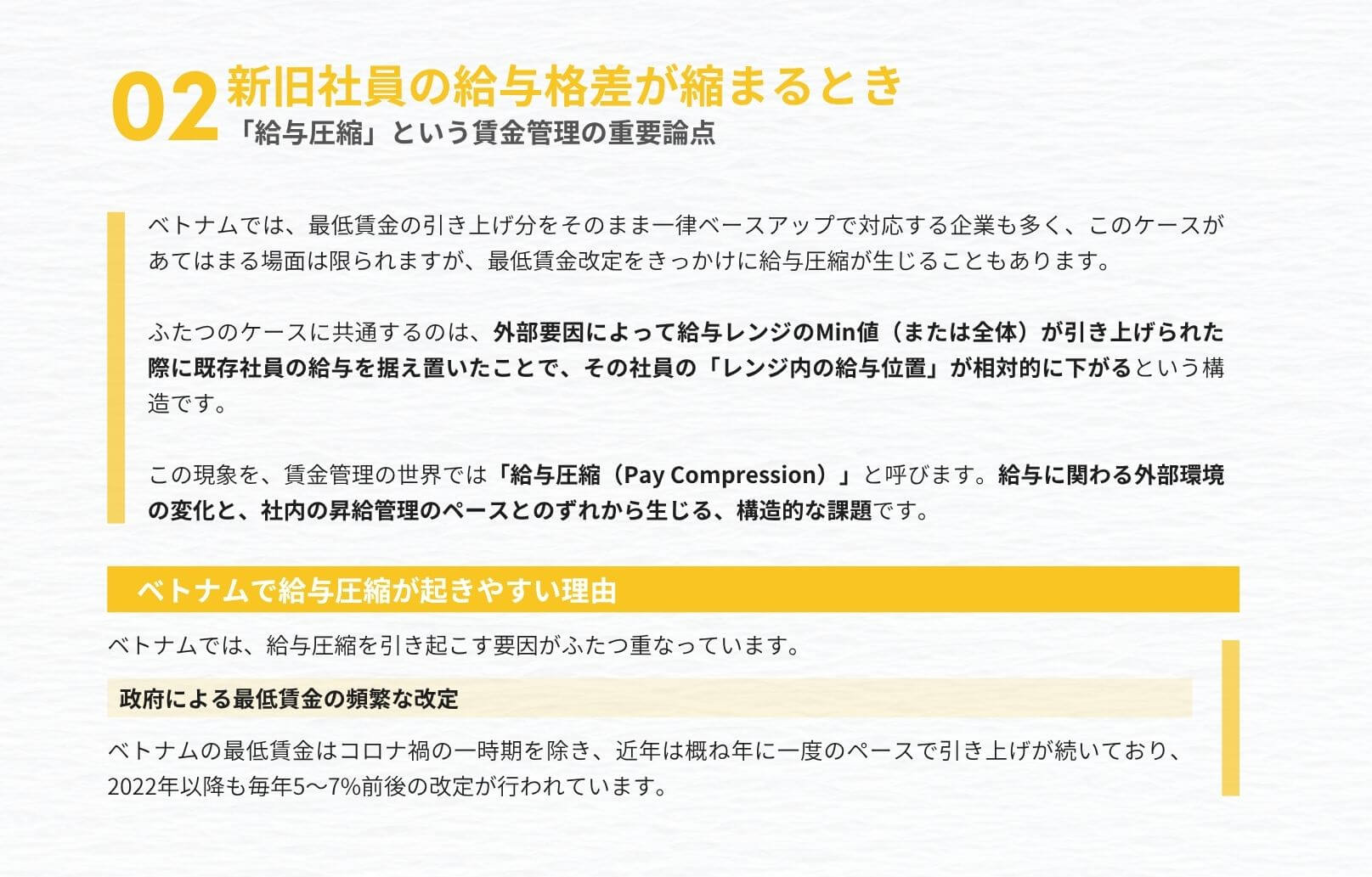 【E-book】ベトナム報酬戦略の10の論点