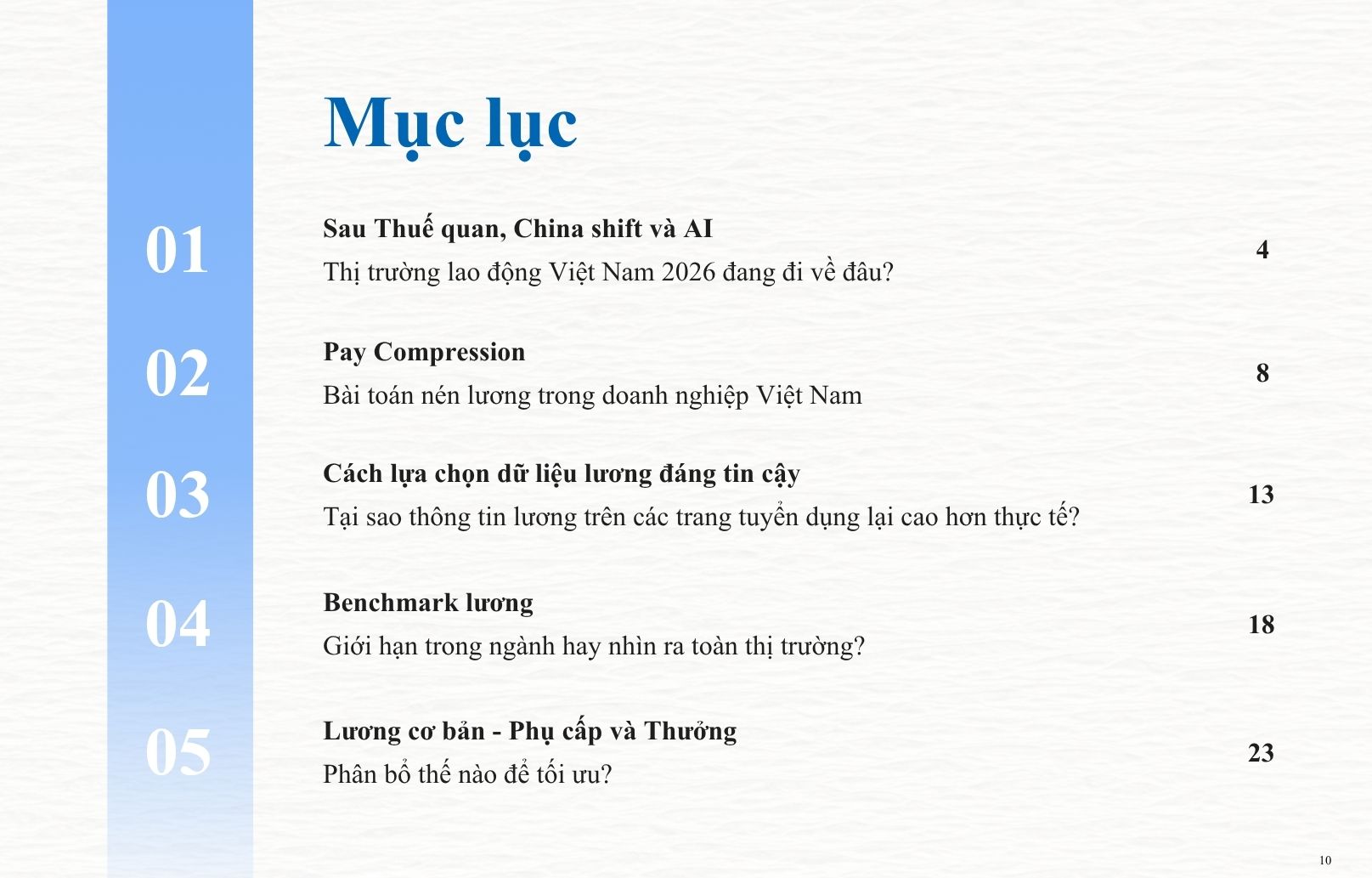 10 luận điểm về chiến lược lương - thưởng tại Việt Nam