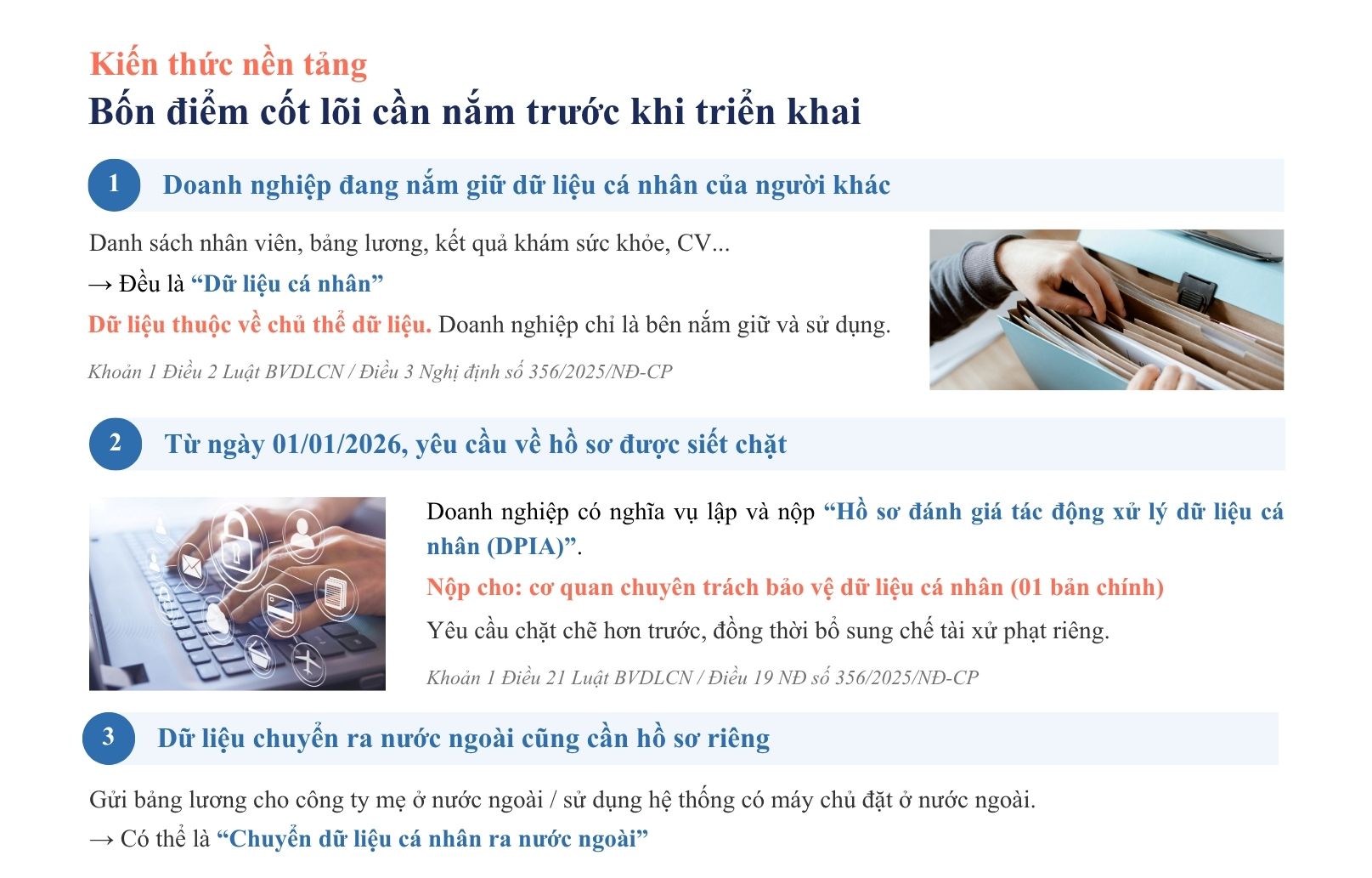 Hướng dẫn Bảo vệ Dữ liệu Cá nhân dành cho Bộ phận Nhân sự
