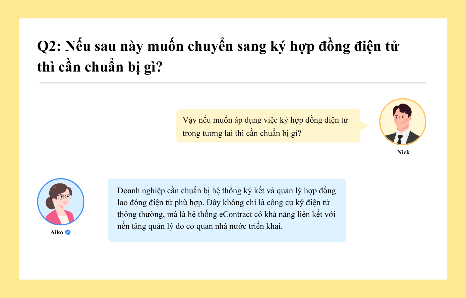 Những thay đổi mới nhất về Hợp đồng lao động điện tử